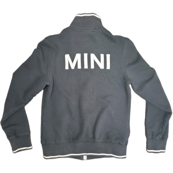 MINI Cooper Womens Full Zip Track Jacket Size XS Black